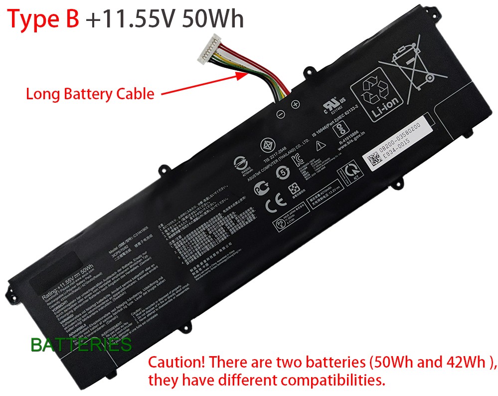 ASUS C31N1905 battery