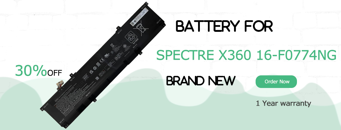 HP SPECTRE X360 16-F0774NG laptop battery