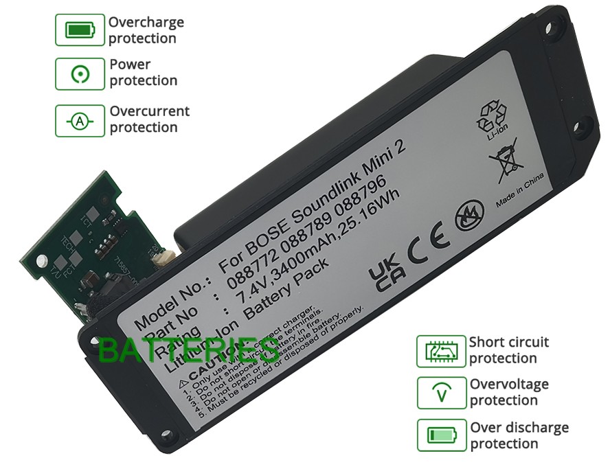DIGITAL Bose 088772 battery