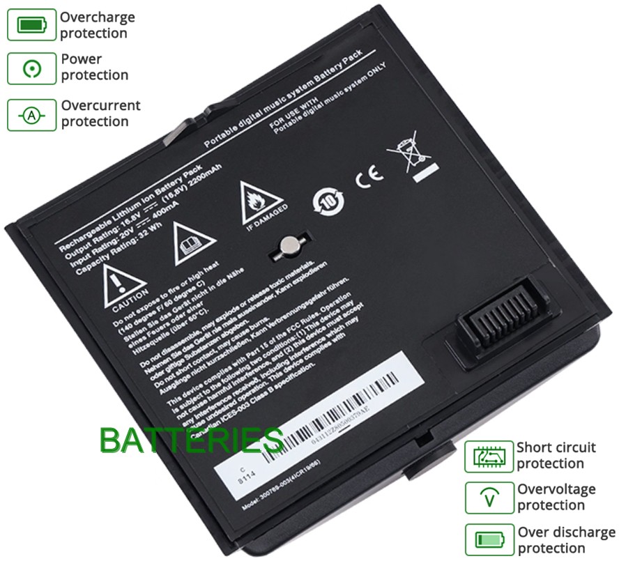 DIGITAL BOSE 300769-002 battery