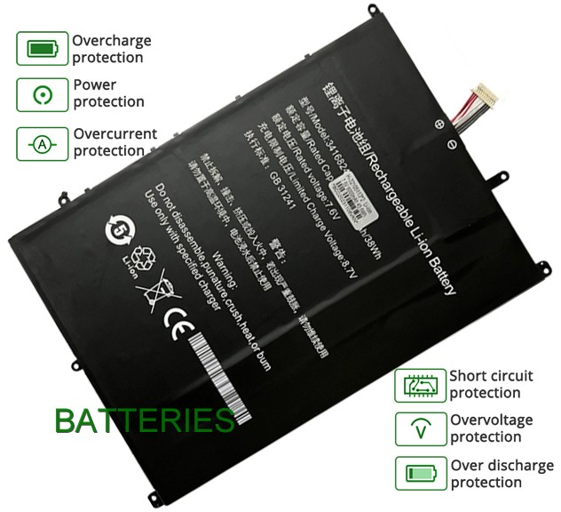 NOTEBOOK 32105113X2-I1502HG battery