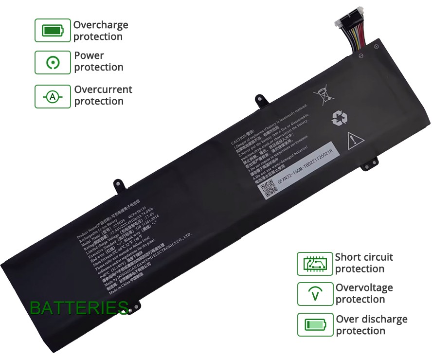 NOTEBOOK 3558D9 battery