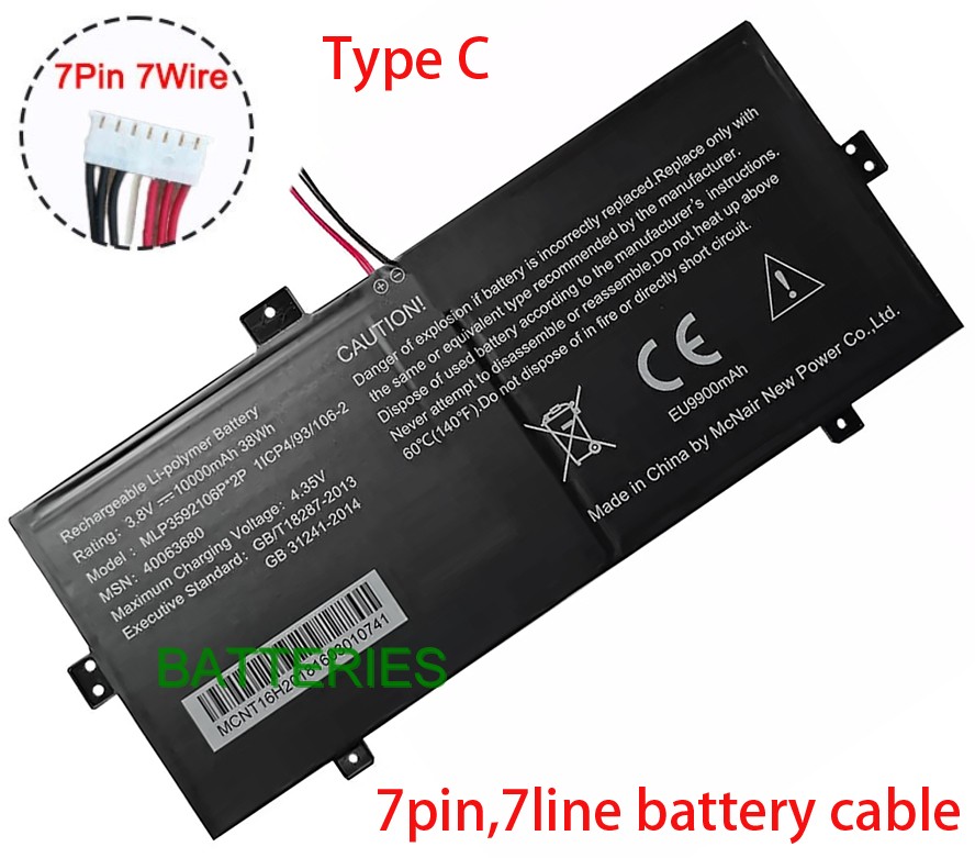 MEDION 40063680 battery