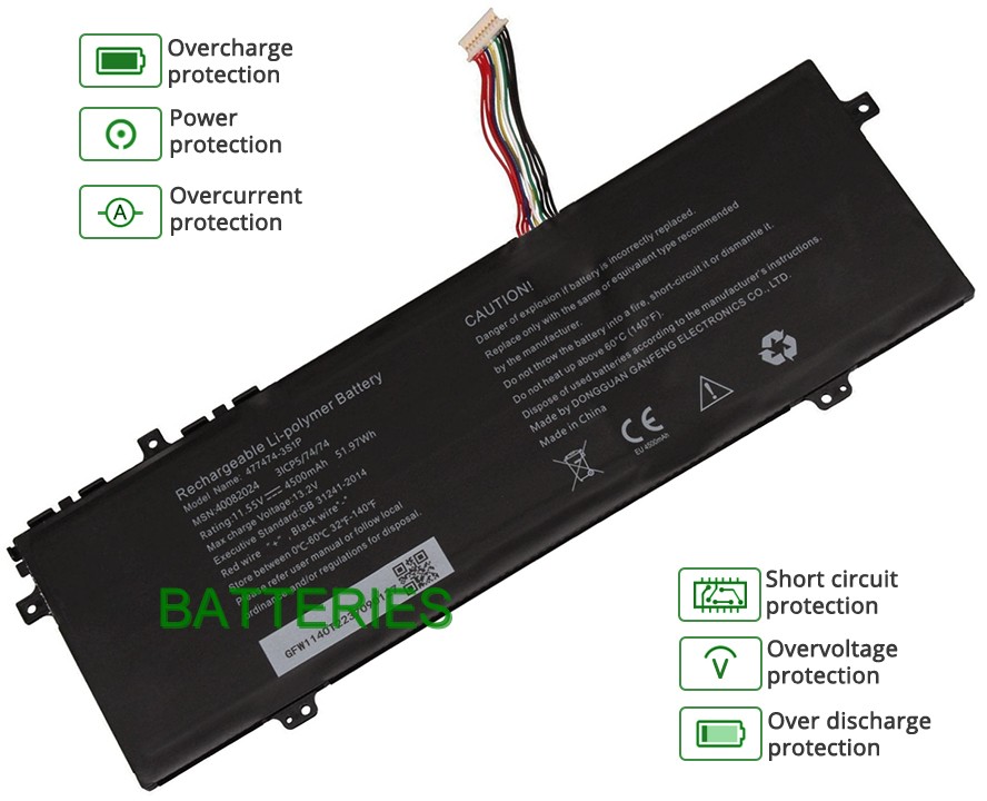 MEDION 40082024 battery