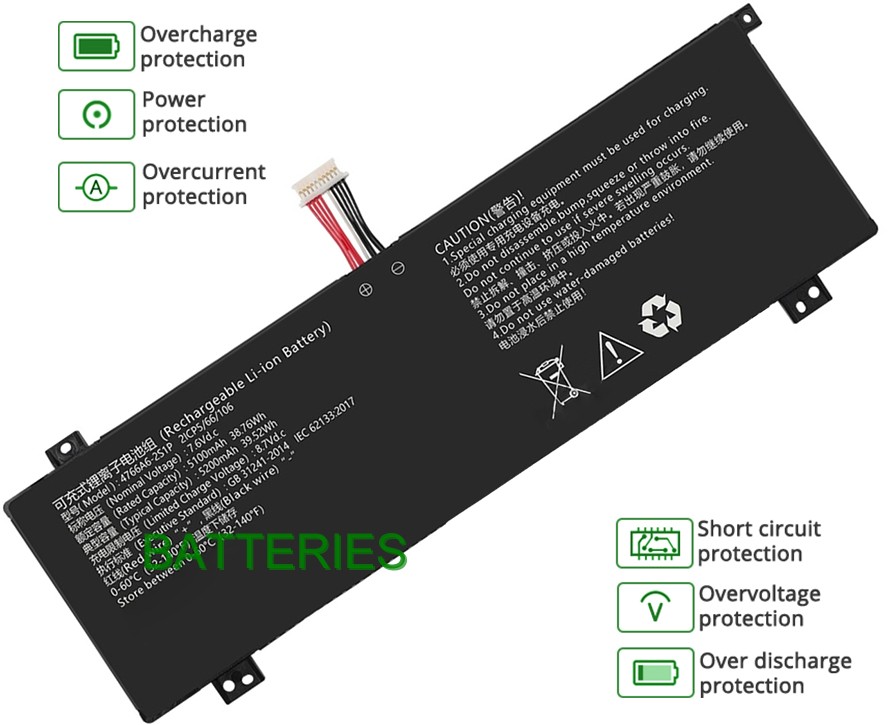 NOTEBOOK 4766A6-2S1P battery