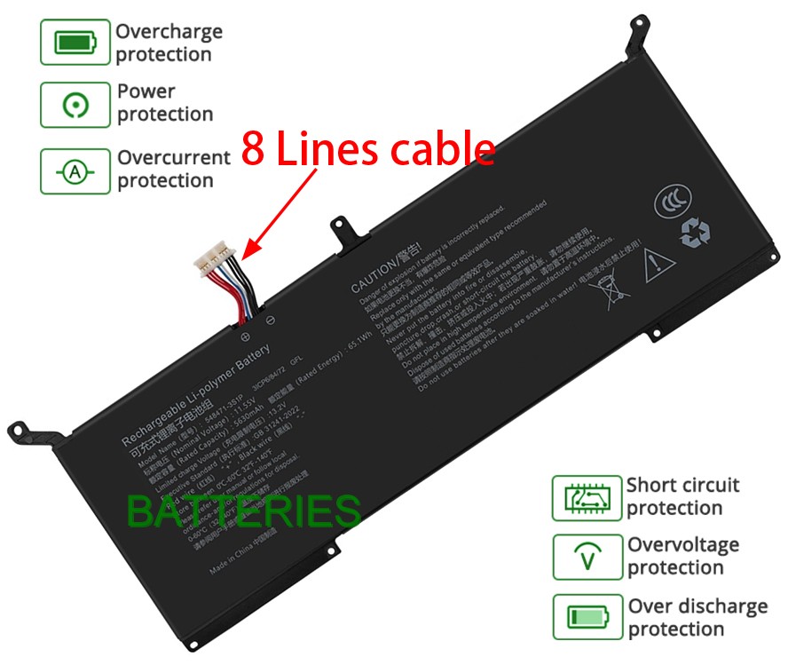 NOTEBOOK GFFD326 battery