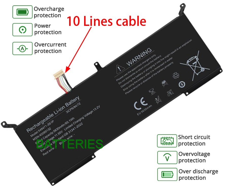 NOTEBOOK GFFD326 battery