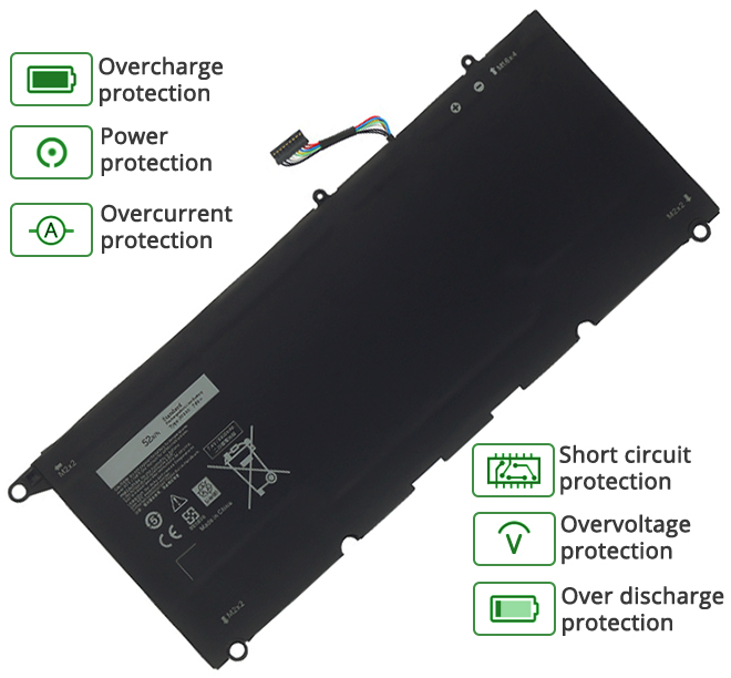 Dell XPS 13D-9343-3708A battery