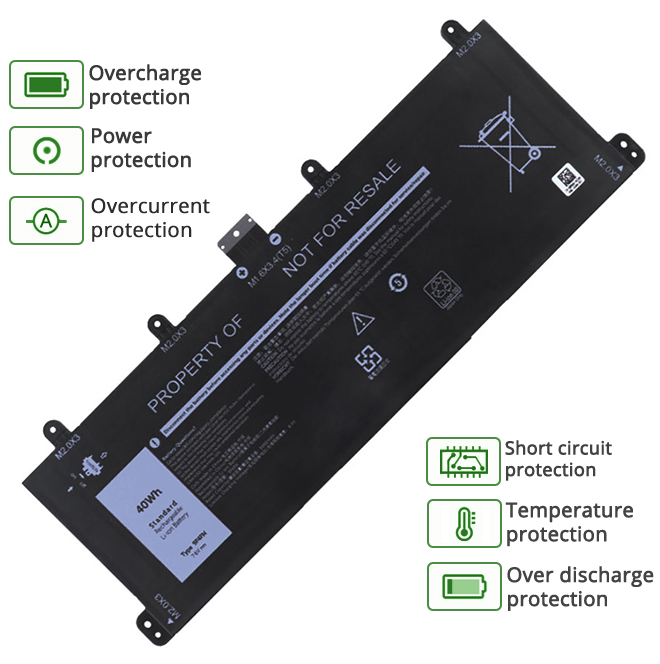Dell T04H001 battery