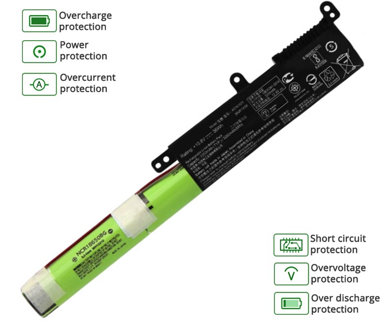 ASUS R541UV battery