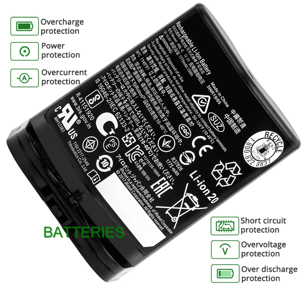 DIGITAL iRobot M6100 battery