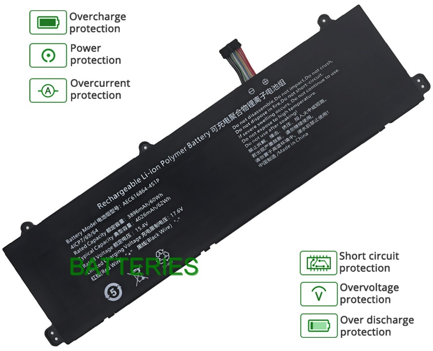 NOTEBOOK FHPV616864P-4S1P-B battery