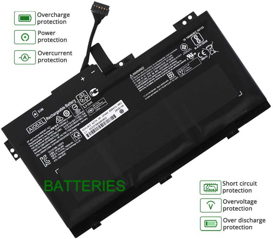 HP ZBook 17 G3 Mobile WORKSTATION battery