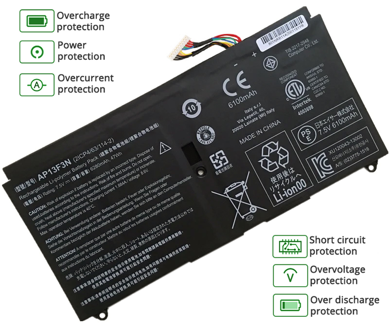 Acer ASPIRE S7-393-75504G25EWS battery