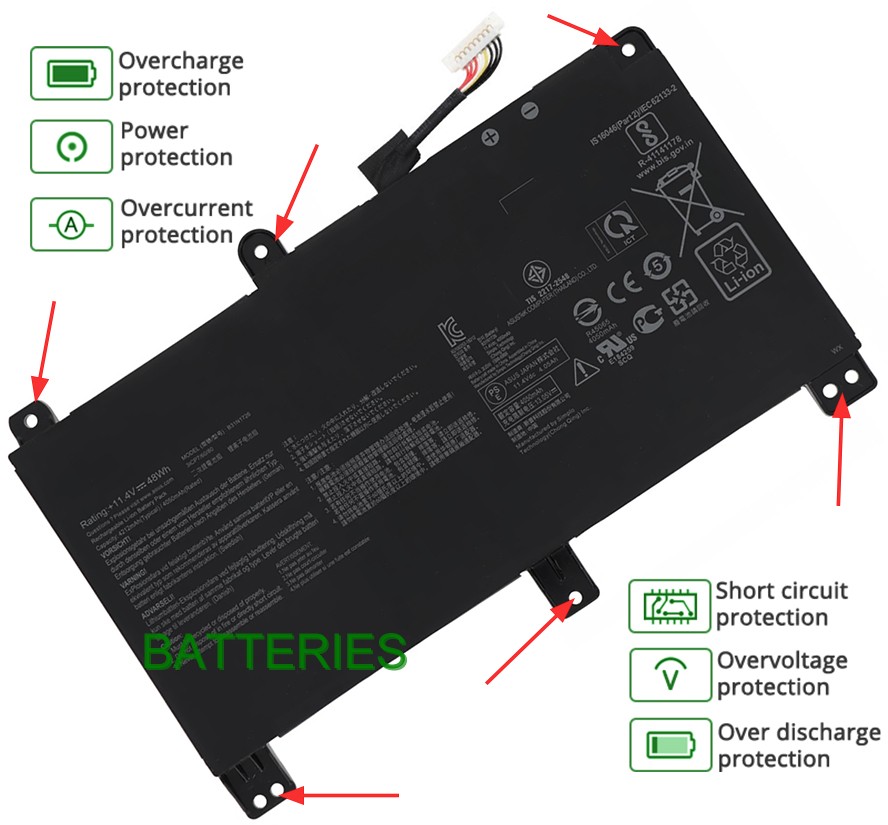 ASUS ROG G512LI-HN058 battery