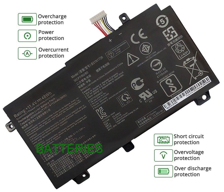 ASUS TUF GAMING TUF566II battery
