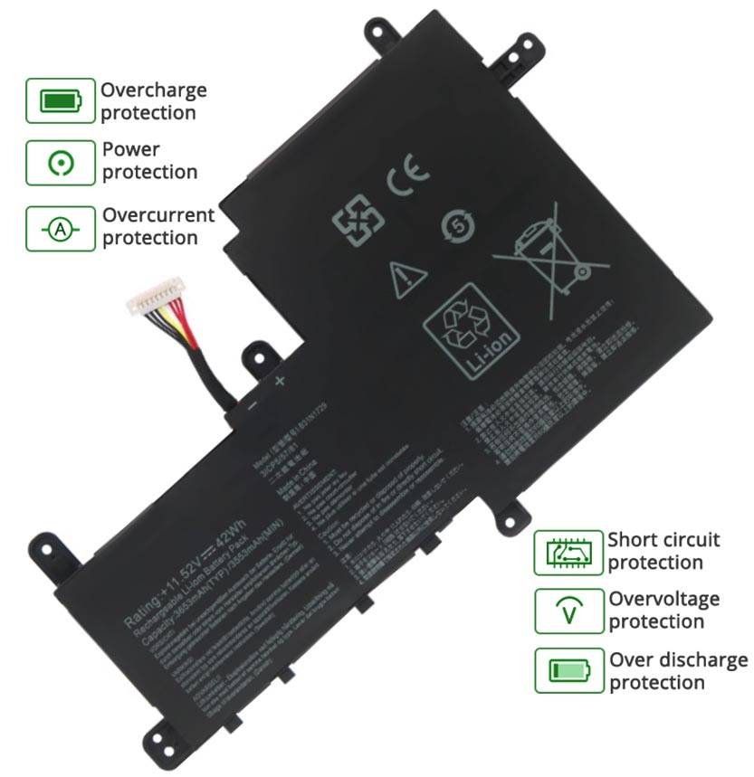 ASUS X530UN battery