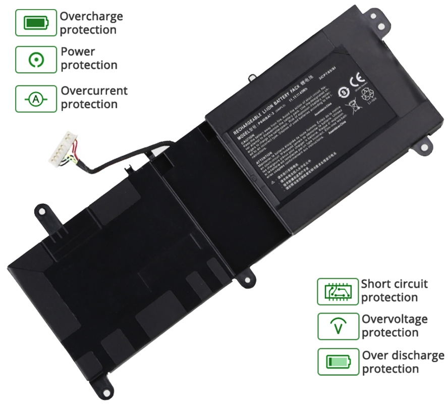 NOTEBOOK P640XX battery