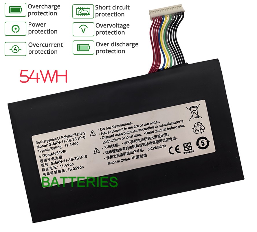 HASEE GI5L002 battery