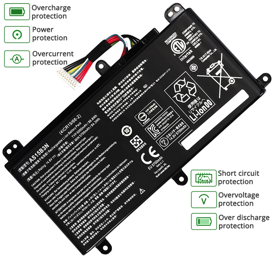Acer AS15B3N battery