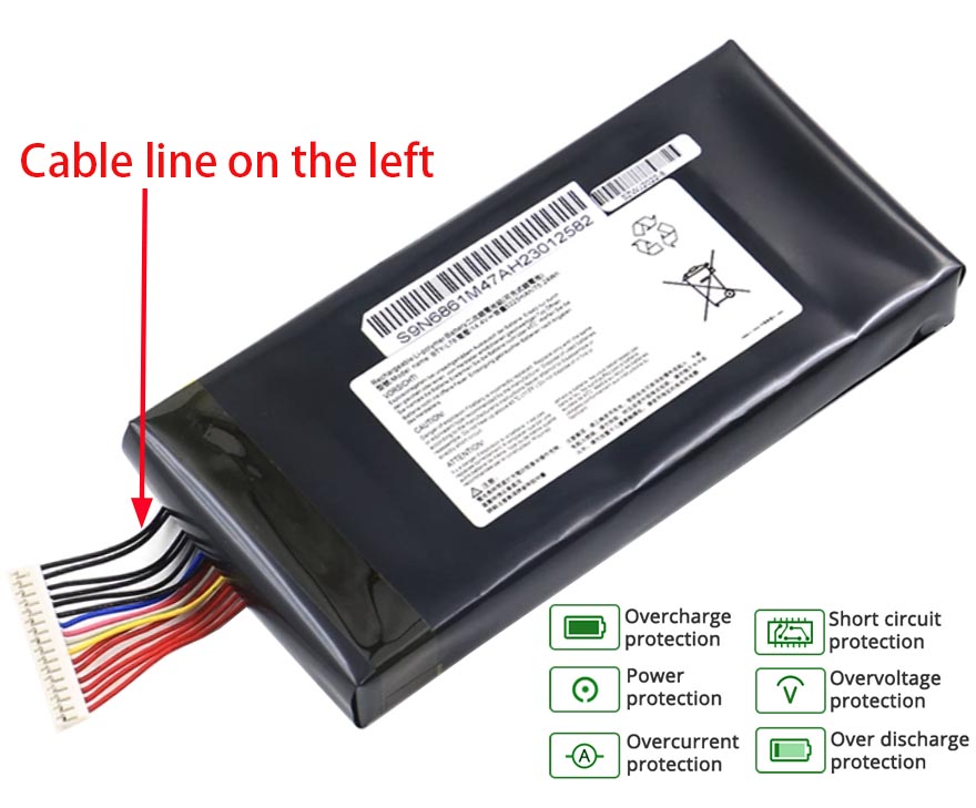 MSI MS-17A2 battery