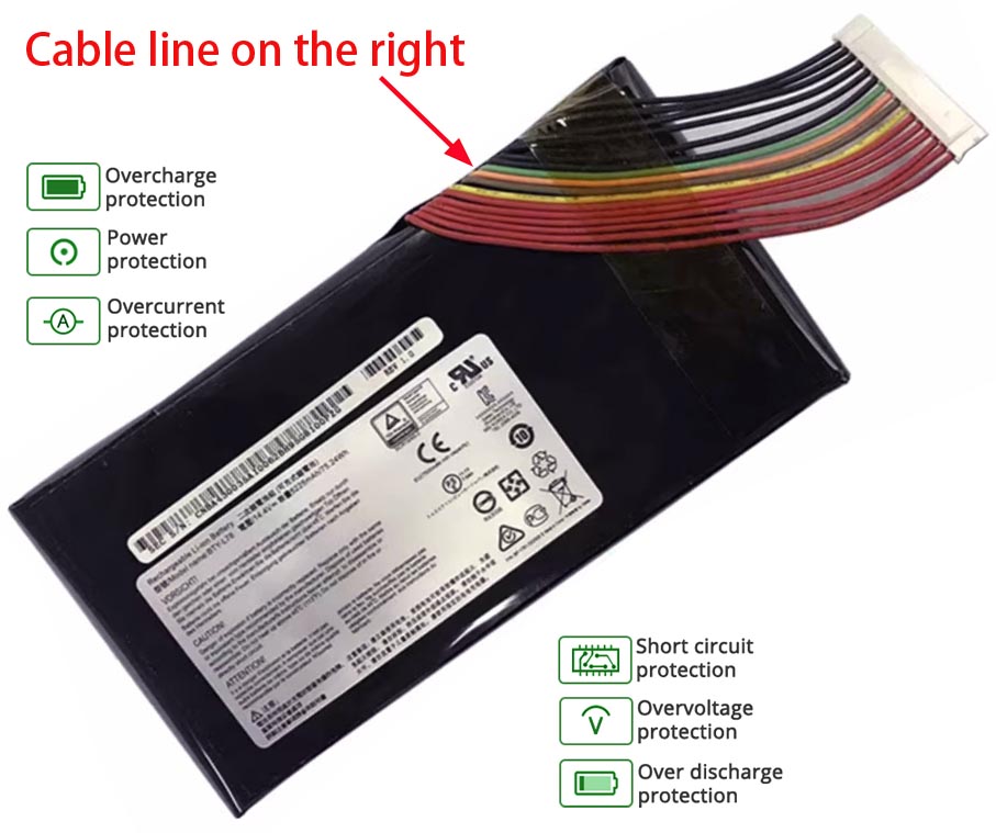 MSI MS-17A2 battery