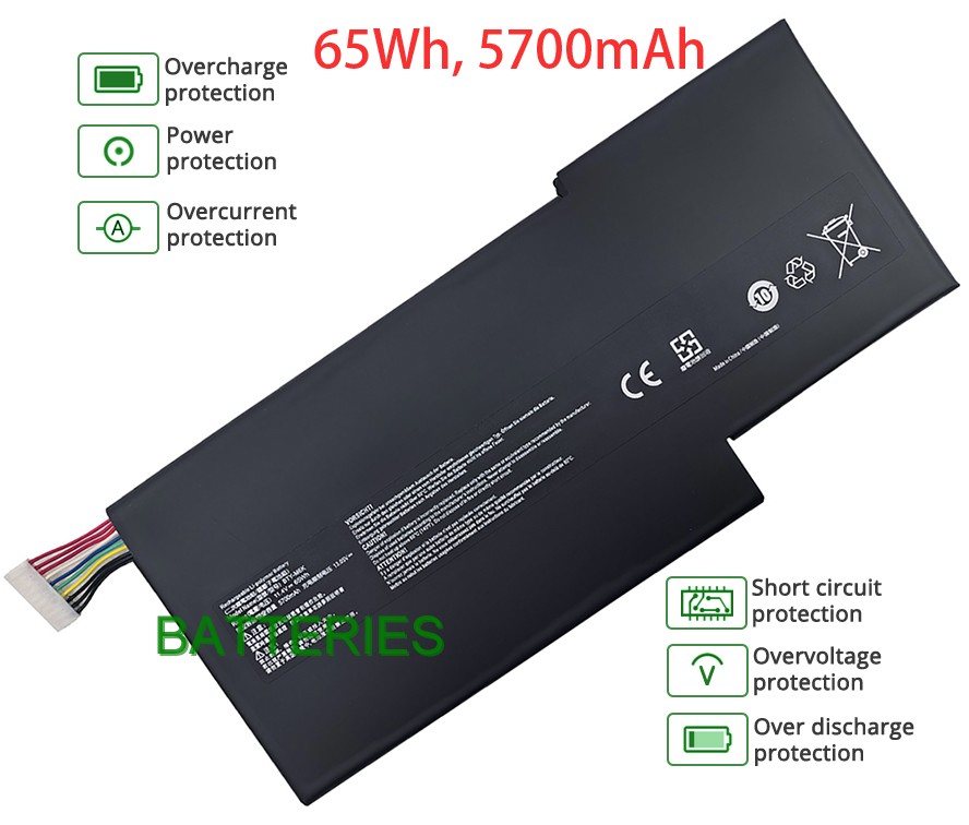 MSI Creator 17M A10SCS battery