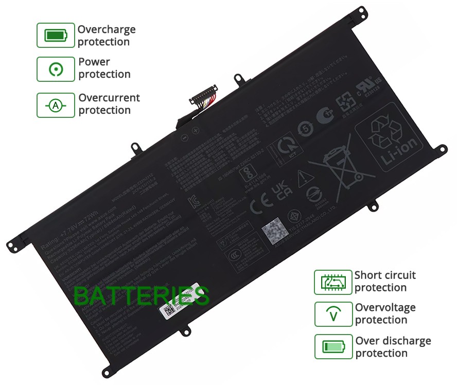 ASUS UX5406SA battery