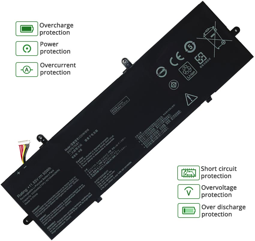 ASUS UX362FA battery