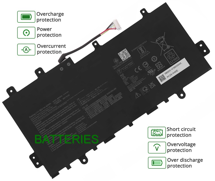 ASUS CHROMEBOOK C424MA-BV0131 battery