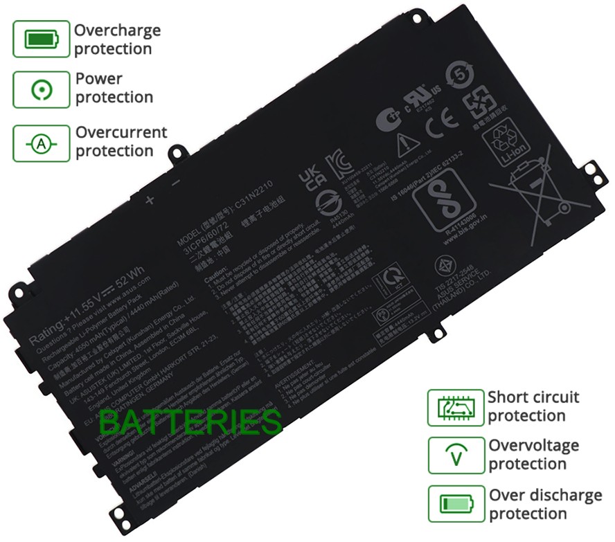 ASUS C31N22IO battery