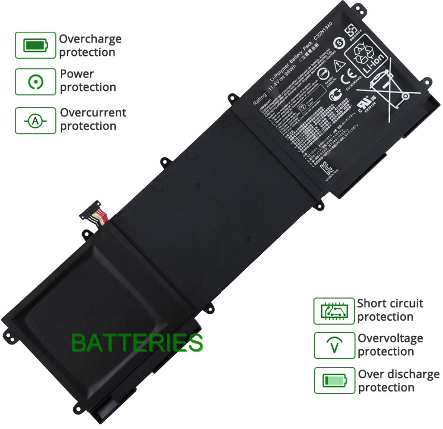 ASUS ZenBook NX500JK battery