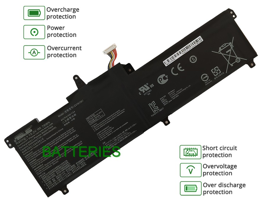 ASUS ROG STRIX G702VMK-GC262T battery