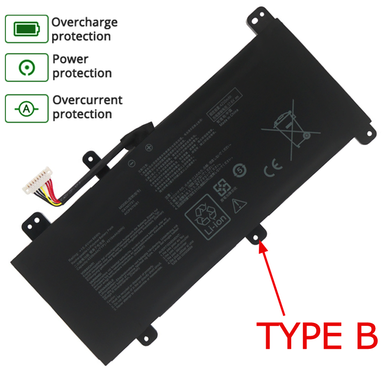ASUS C41N1731-B battery