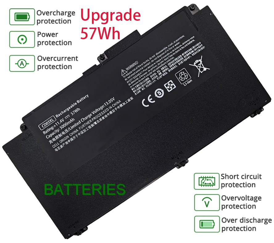 HP HSTNN-UB7K battery