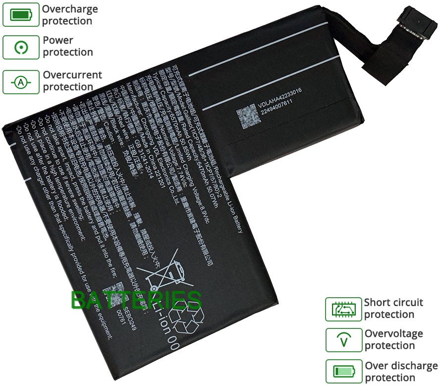 DIGITAL STEAM DECK OLED battery