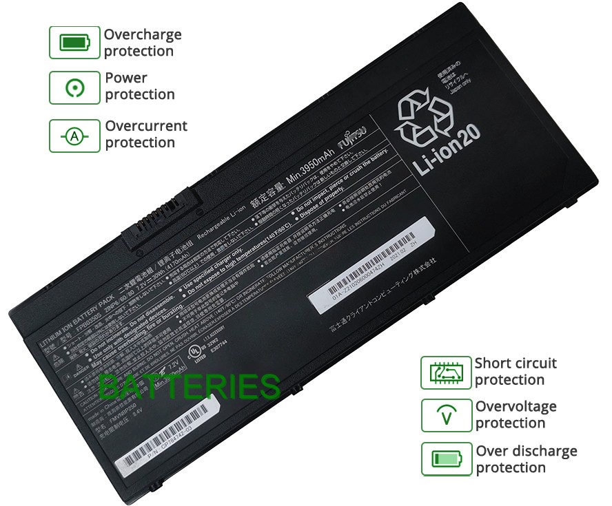 FUJITSU FMVNBP250 battery