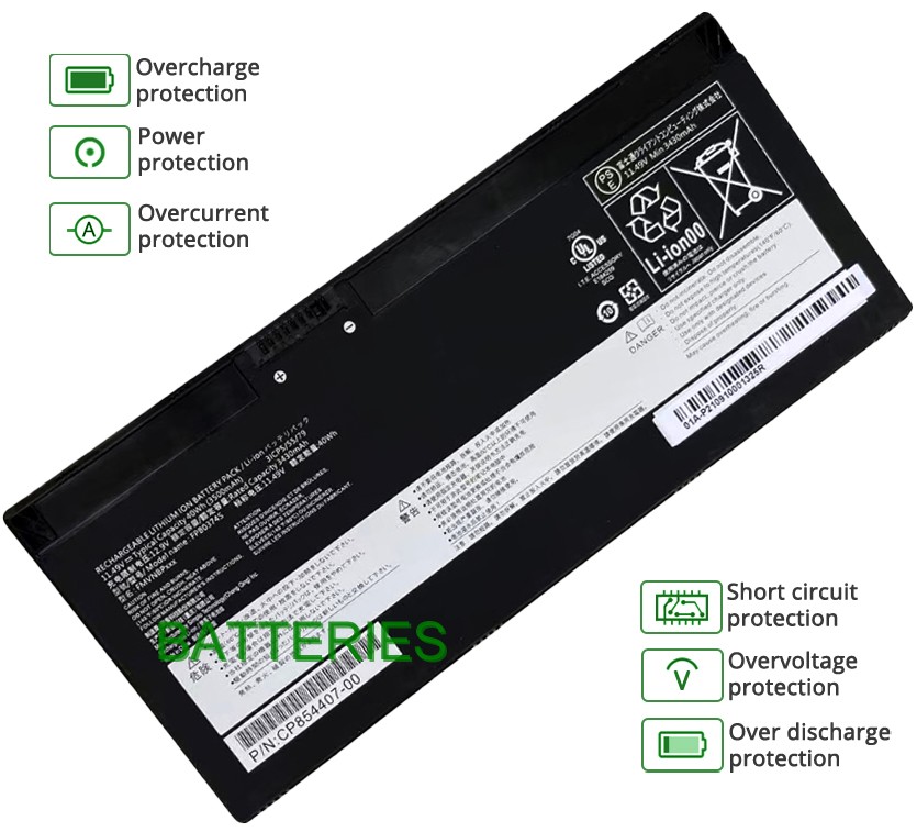 FUJITSU CP854407-02 battery