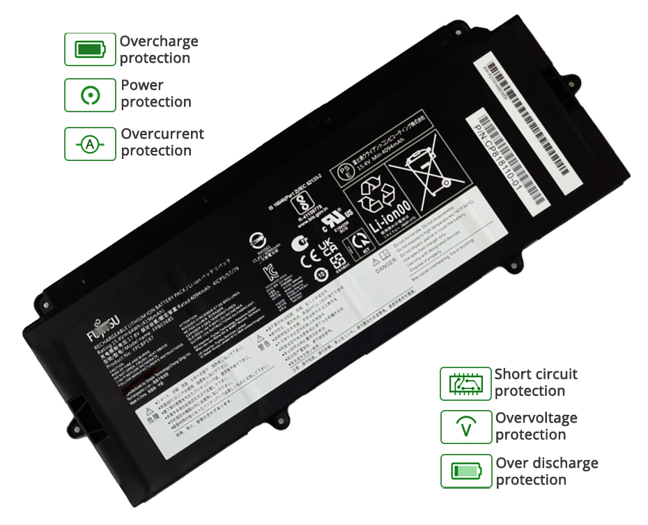 FUJITSU FPCBP597 battery