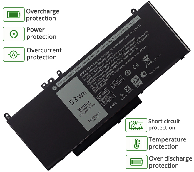 Dell LATITUDE 5550 battery