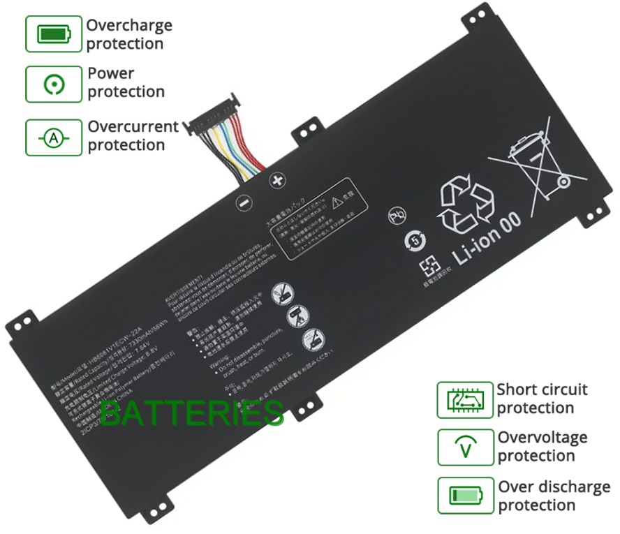HUAWEI MAGICBOOK PRO 4600H battery