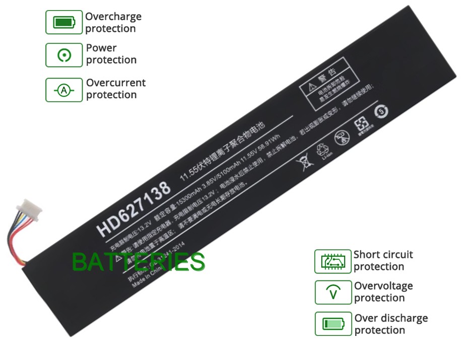NOTEBOOK ONEXPLAYER 1 battery