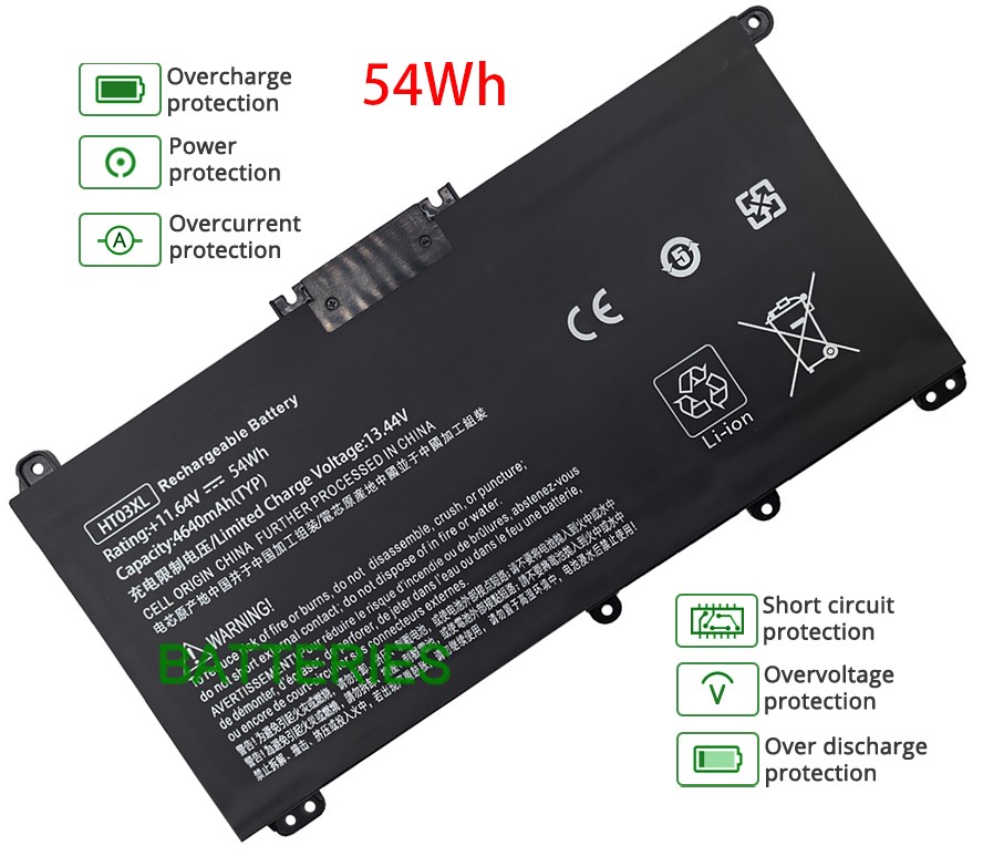 HP PAVILION 15Q-DS0038TU battery