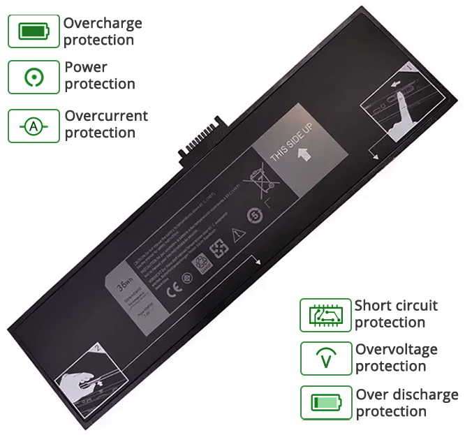 Dell VJF0X battery