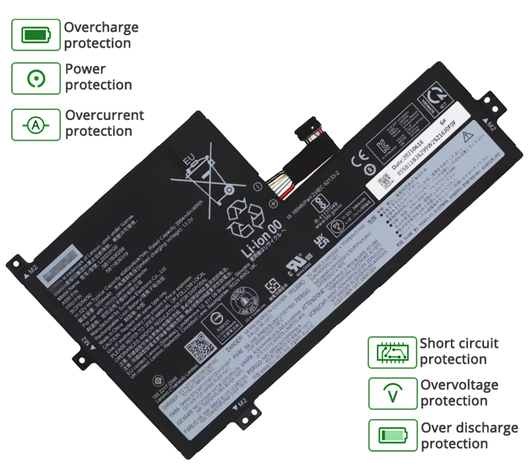 Lenovo IP Flex 3 Chrome 15IJL7 Type 82T3 battery