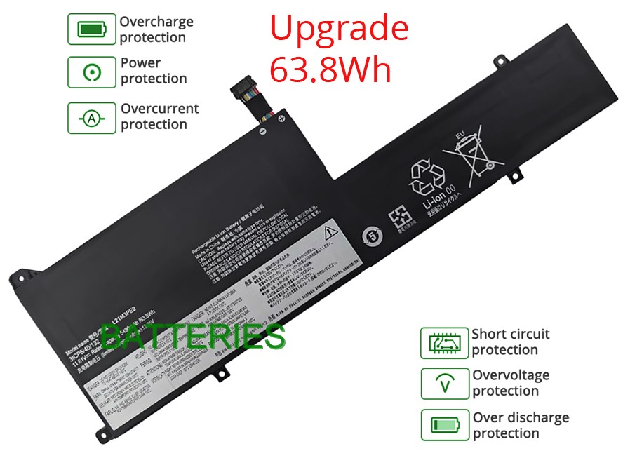LENOVO IdeaPad Flex 5 16IRU8-82Y1000WTW battery