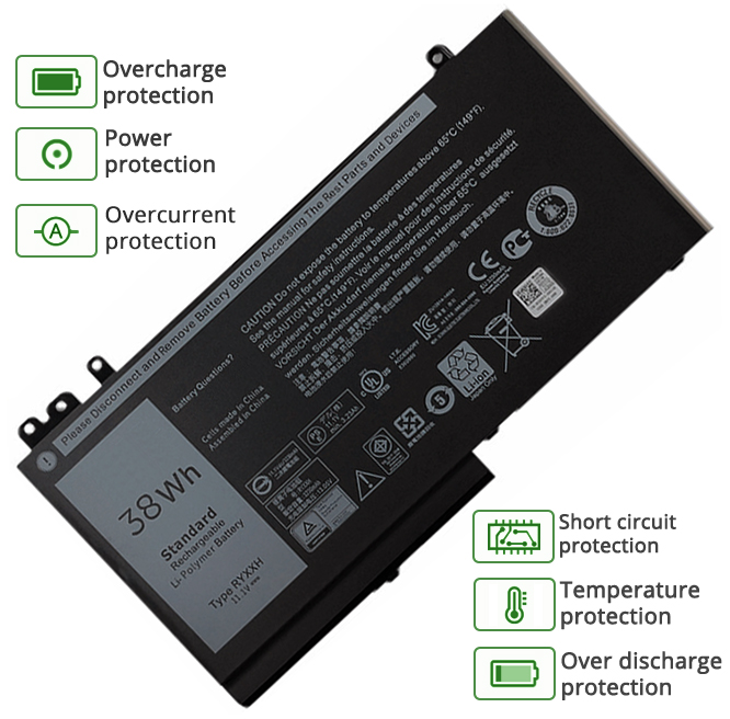 Dell LATITUDE 5550 battery