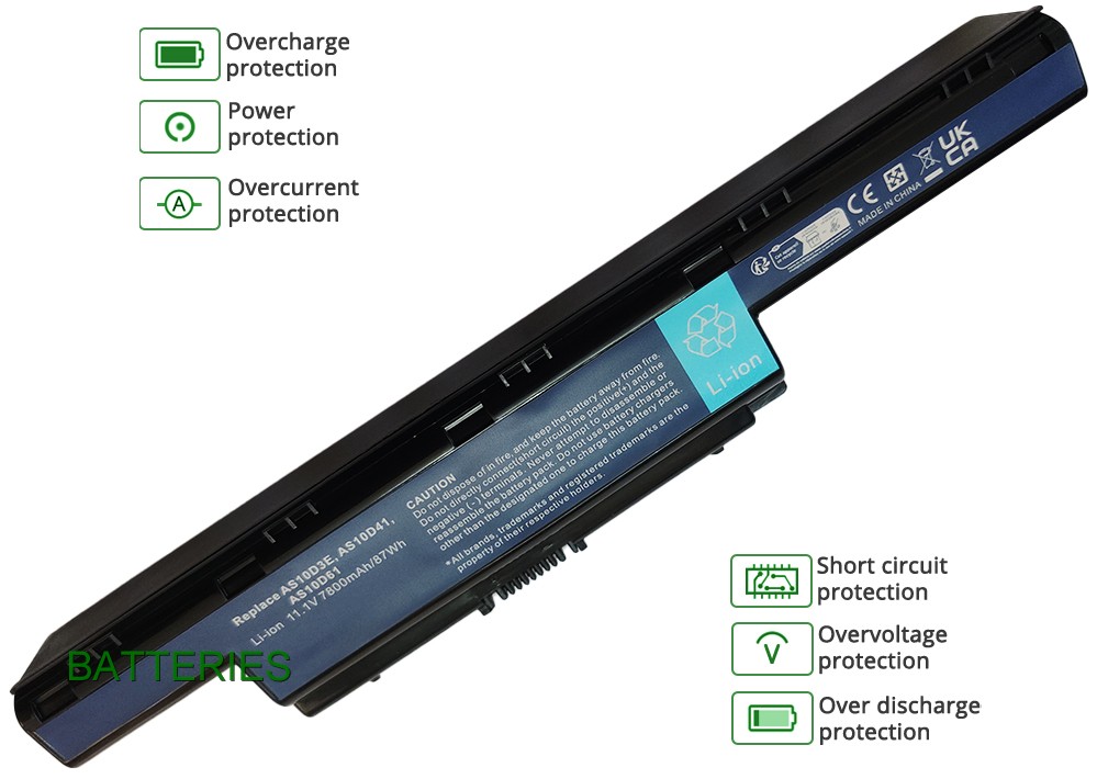 Packard Bell AS10D51 battery