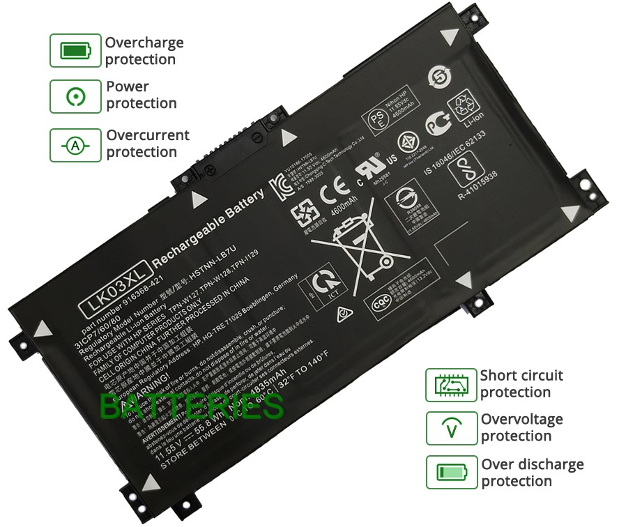 HP L08855-856 battery