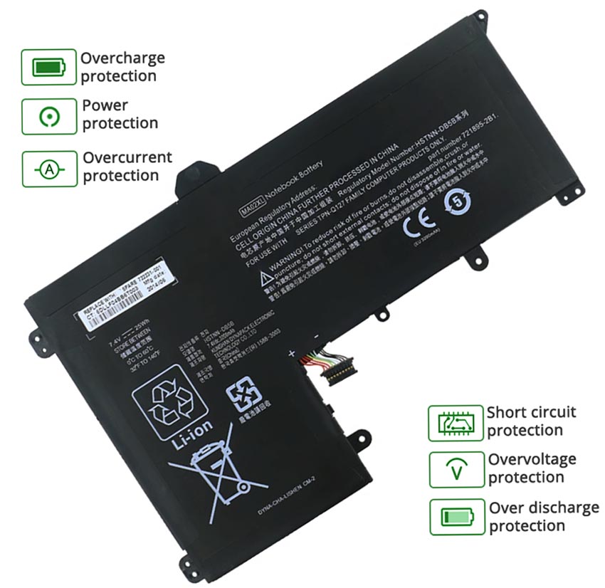 HP 721895-2C1 battery